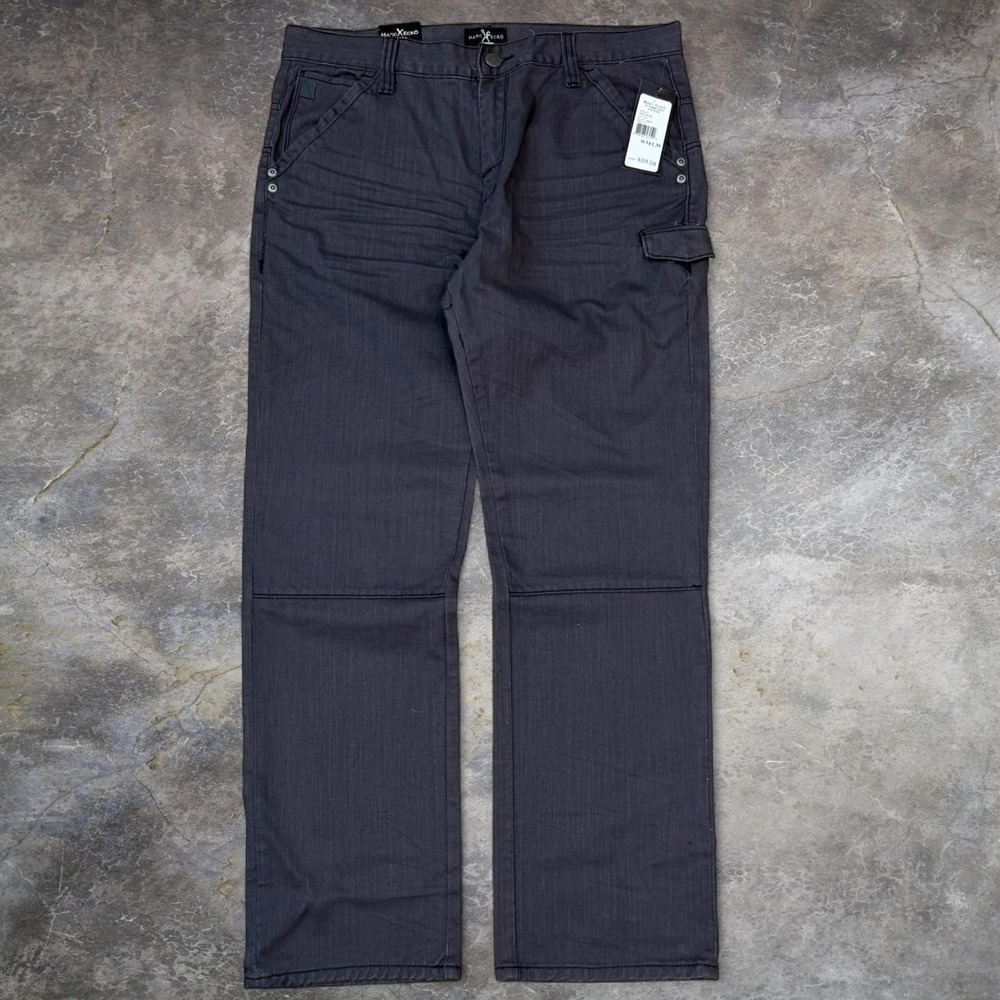 Marc & Ecko Grey Straight Fit Jeans Men's Size 34x30 Skater Grunge Y2K VTG